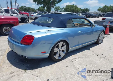 2007 Bentley Continental Gtc z USA, uszkodzony, nr VIN SCBDR33W17C044528